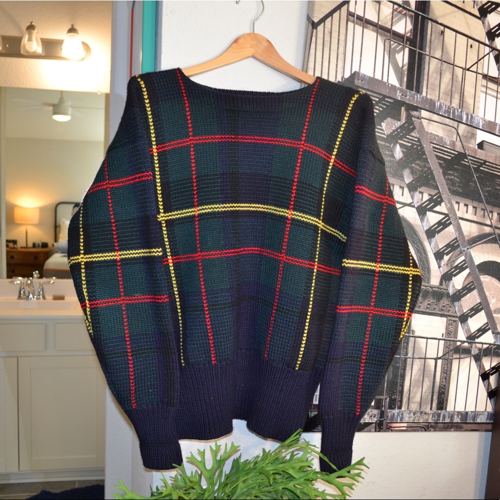 Vintage 80s polo Ralph Lauren knit sweater